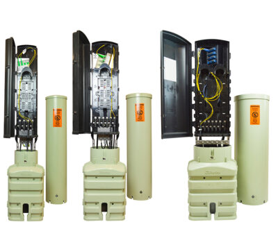 CFDP Fiber Interconnect Pedestals (Closed Architecture)